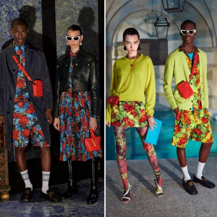 Versace осень зима 2020 2021