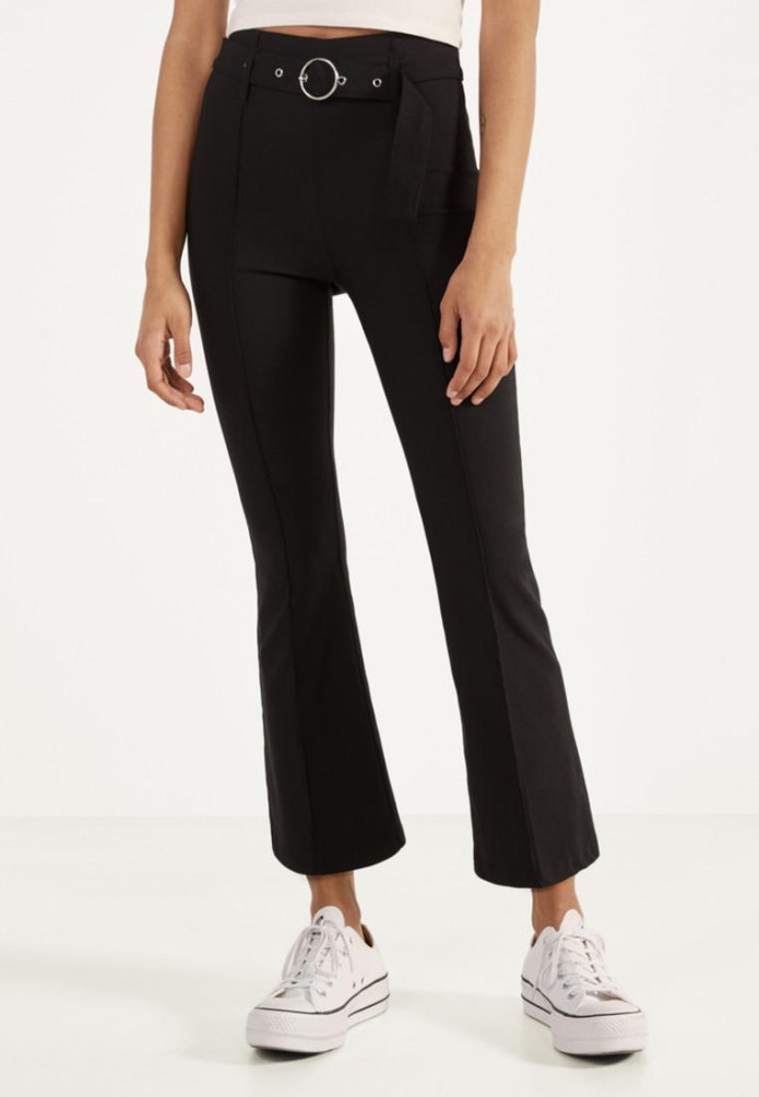 Брюки wide Leg Bershka
