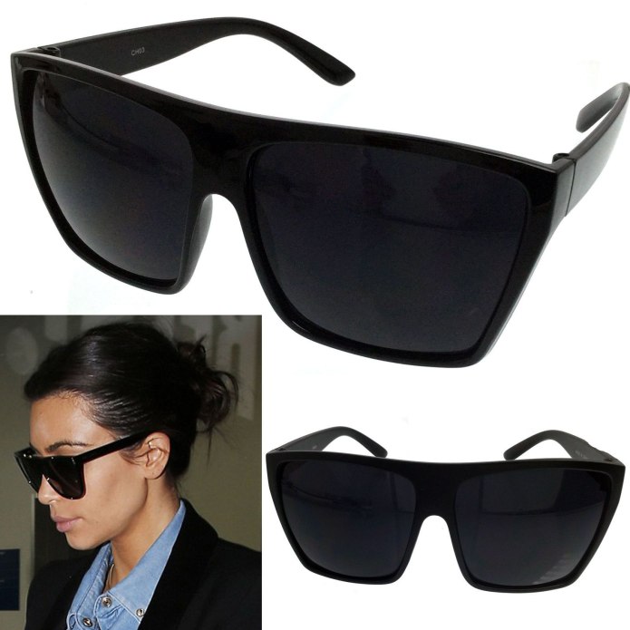 Очки Flat Top Black frame Dark Lens