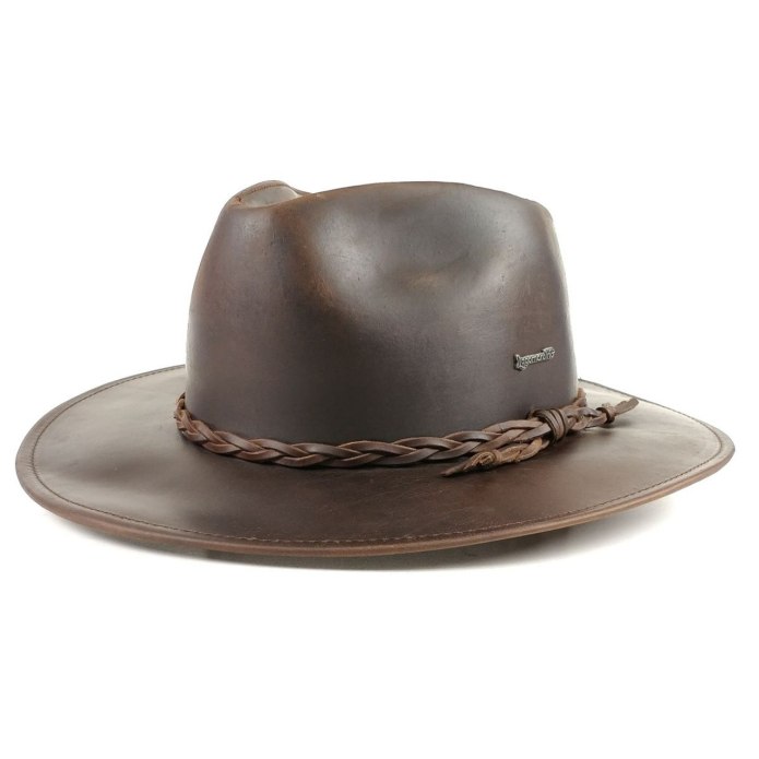 Кожаная шляпа Stetson