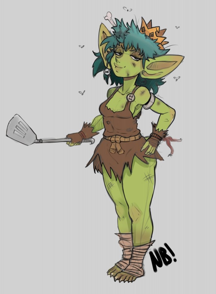 Goblin-kun skytube Figure