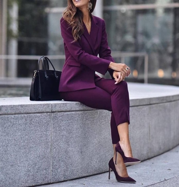 ASOS Design костюм сиреневый