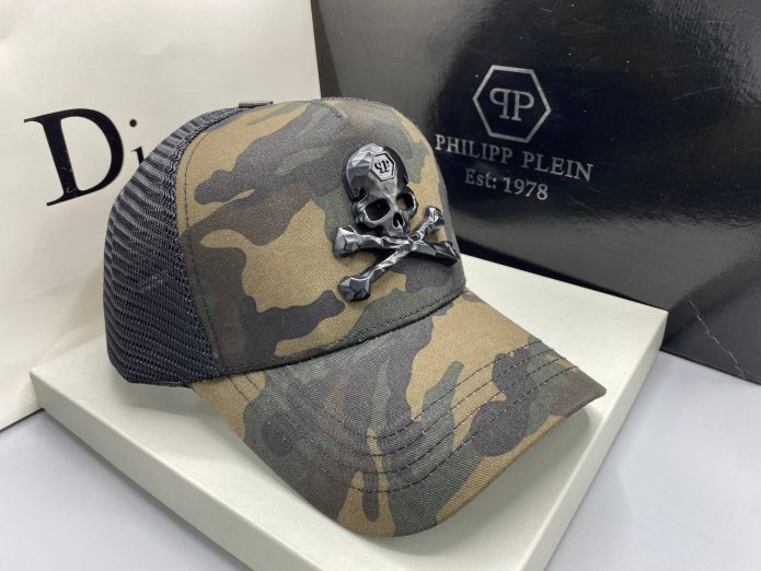 Philipp plein бейсболка черная