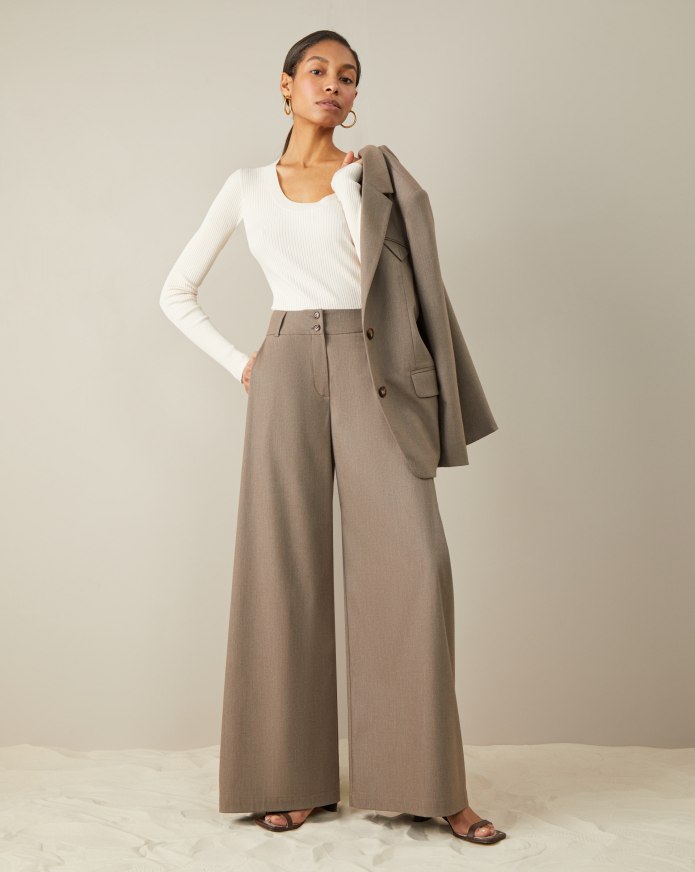 Mango прямые брюки с ремешком Apt. 53005761-Lou-LM