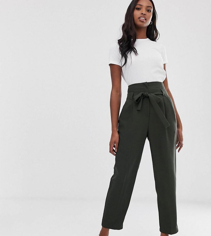 Суженные книзу строгие брюки ASOS Design Tall