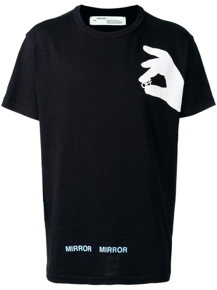 Майка off-White черный