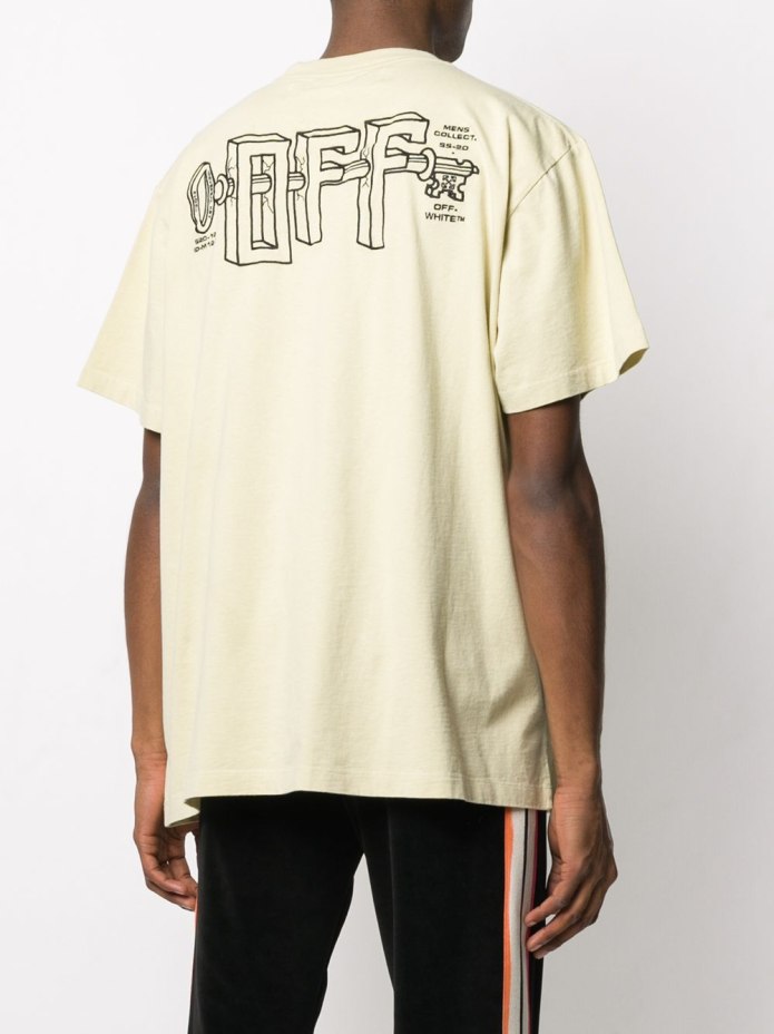 Футболка off-White белый