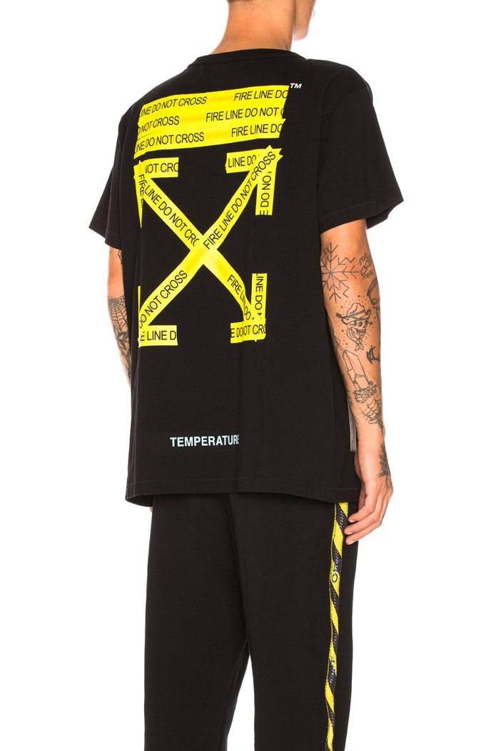 Футболка off-White зеленый