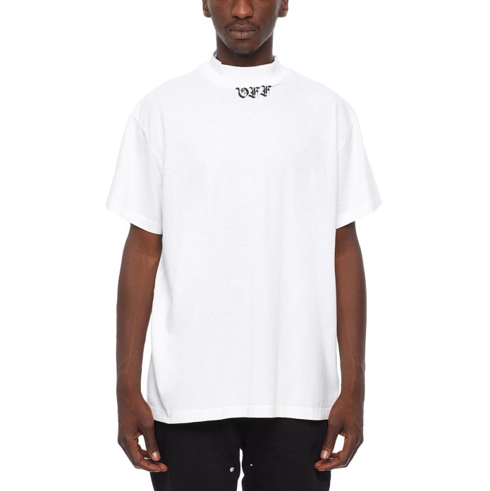 Off White футболка мужская белая