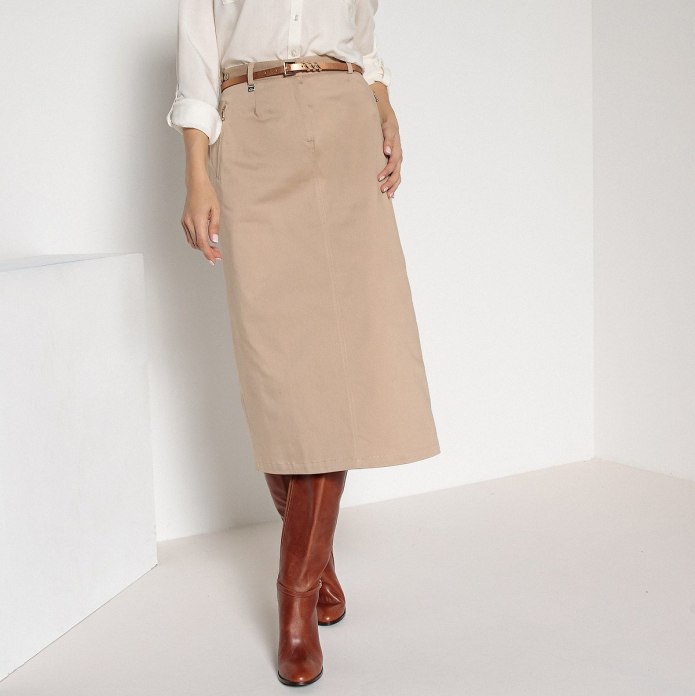 Yellow skirt loro Piana