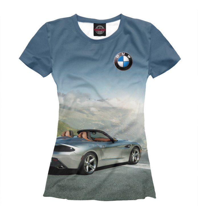 Футболка с логотипом BMW