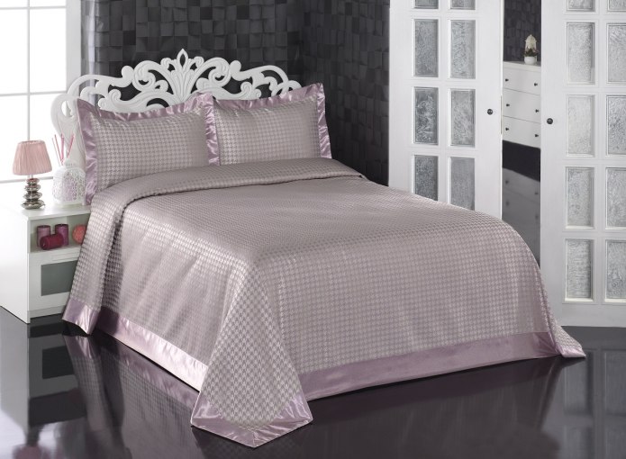 Покрывало жаккард "Karna" Greven 260x260 (60x80)*2 см