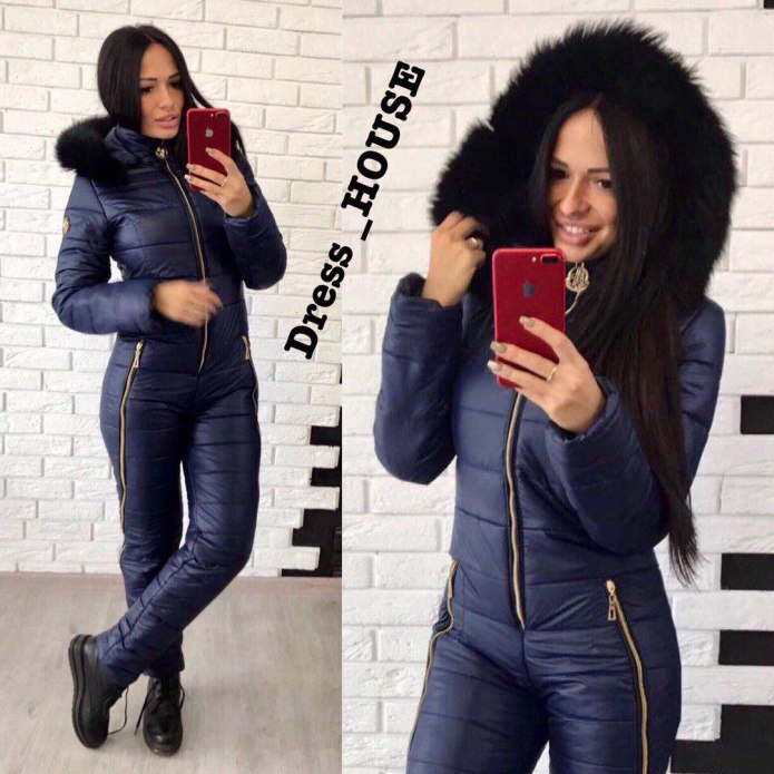 Комбинезон женский зимний