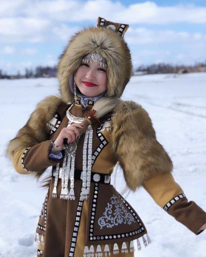 Эвенкийская певица синильга
