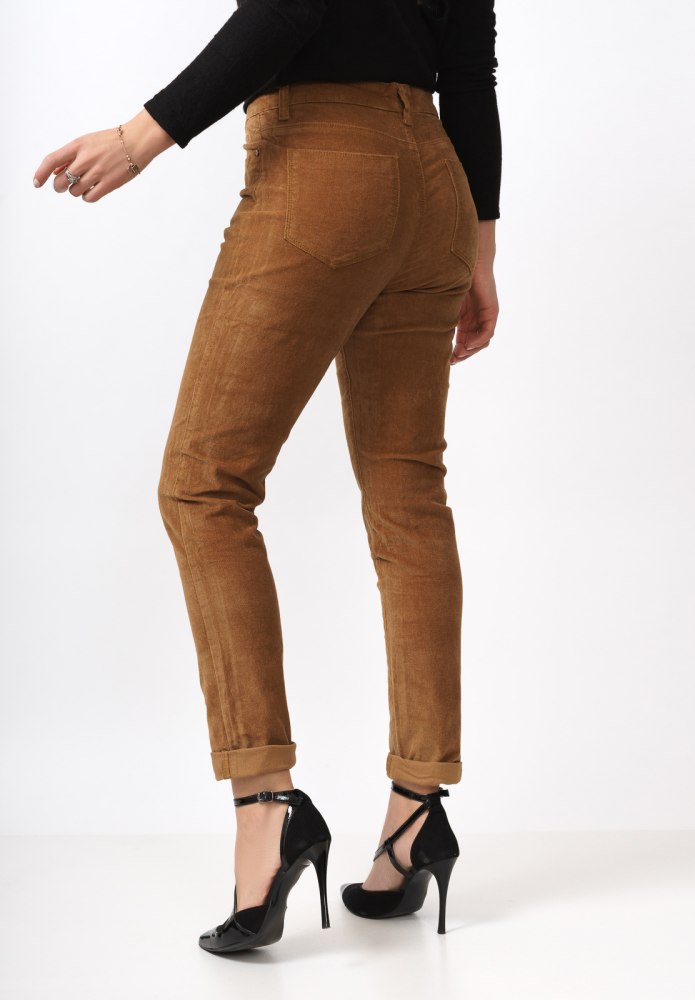 Женские вельветовые брюки Baggy Zara