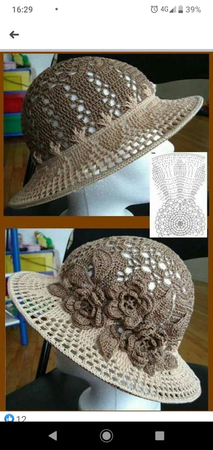 Вязаные шляпы для женщин