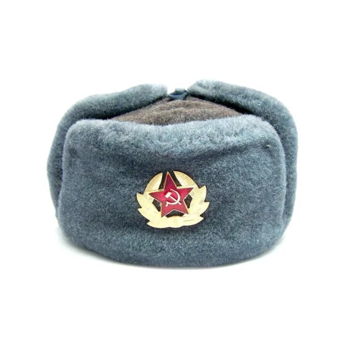 Шапка ушанка Солдатская СССР