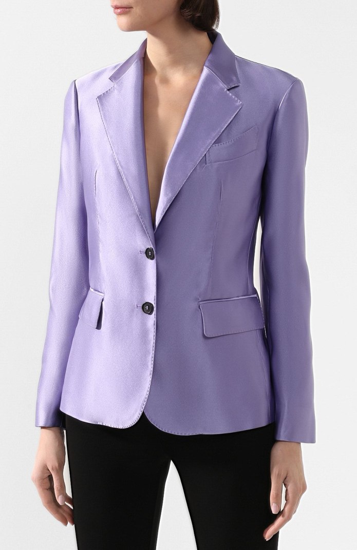 Блейзер Zara Purple Magazine