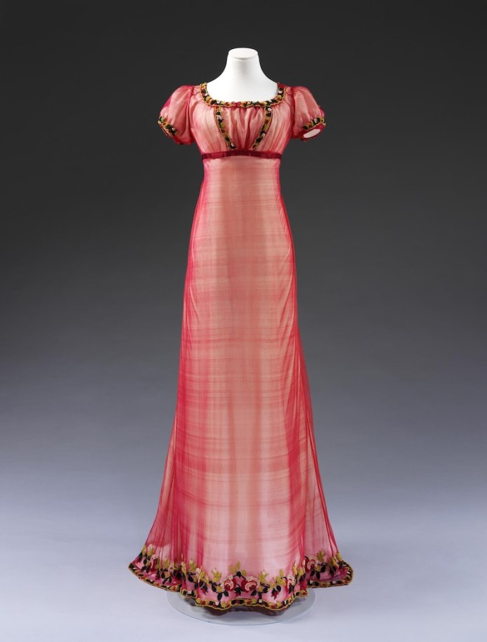 Платья Ампир 1800-1820