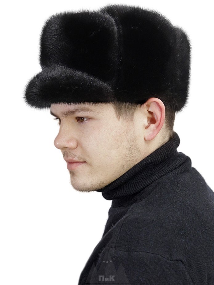 Норковые мужские головные уборы