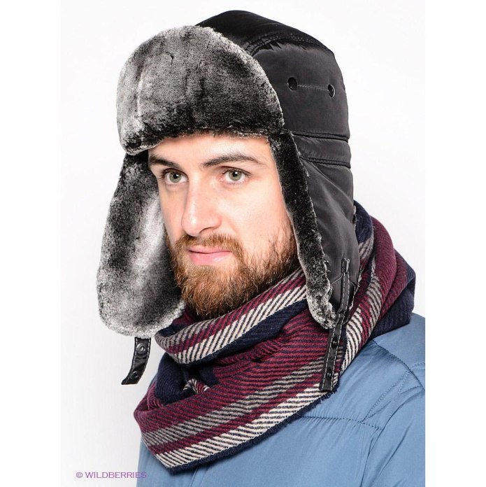 Шапки мужские зимние