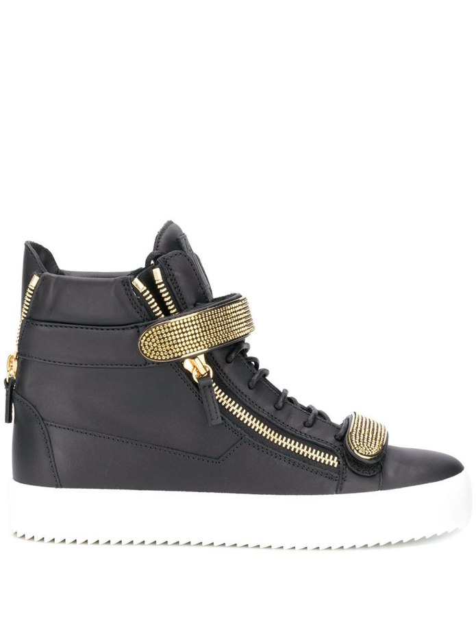 Giuseppe Zanotti Design хайтопы кожаные