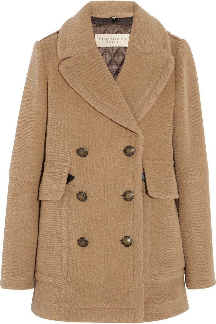 Burberry Brit Wool Peacoat