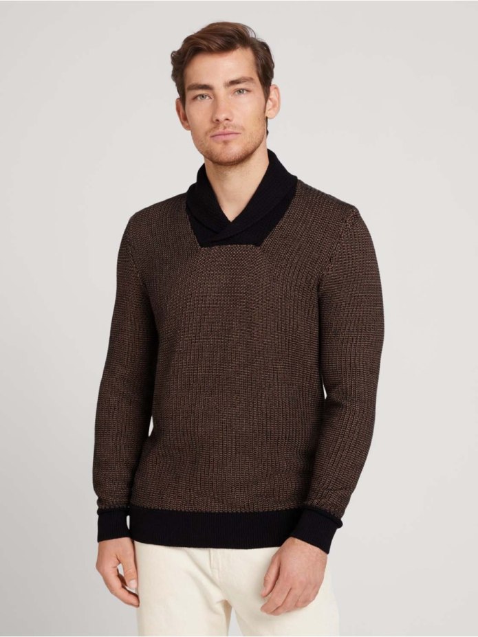 Topman джемпер мужской оранжевый