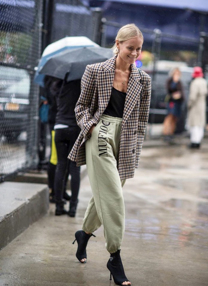 2018 Мужские хлопковые клетчатые брюки Slim Fit