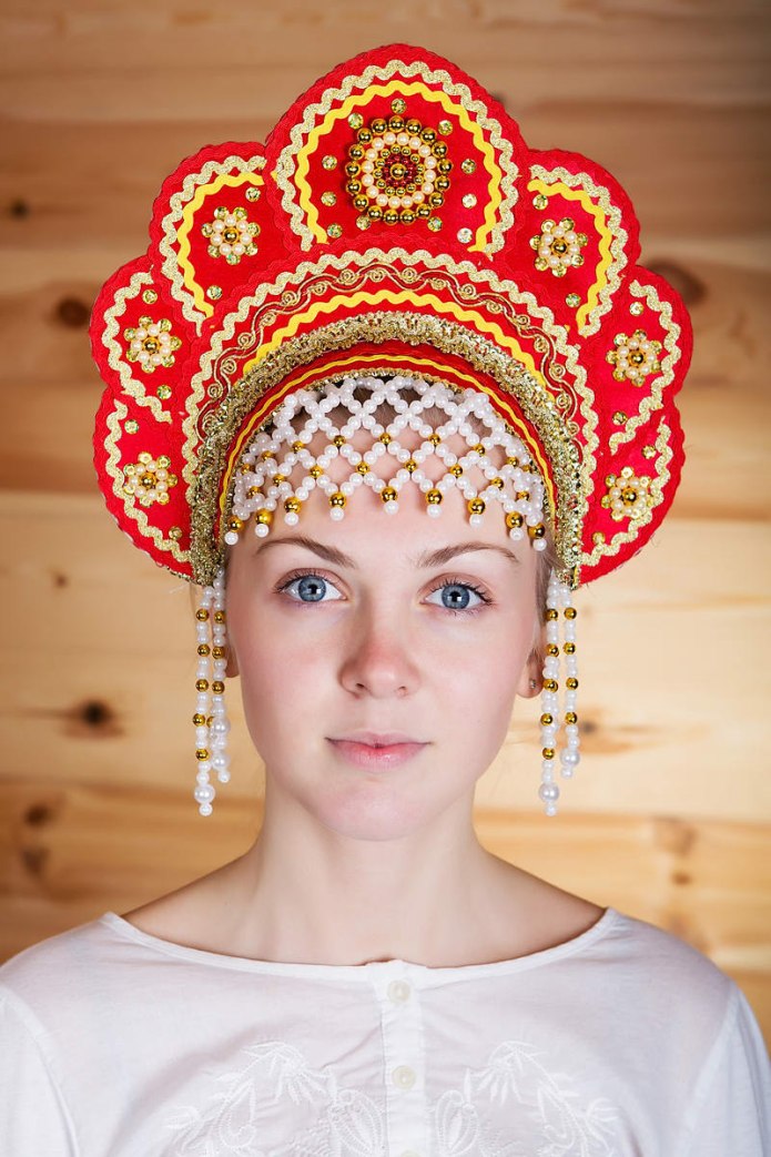 Кокошник древнерусский