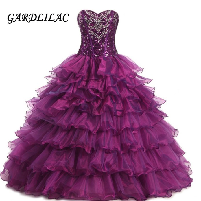 Выпускные пышные платья Quinceanera 2021