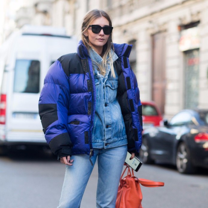 Короткий пуховик Street Style