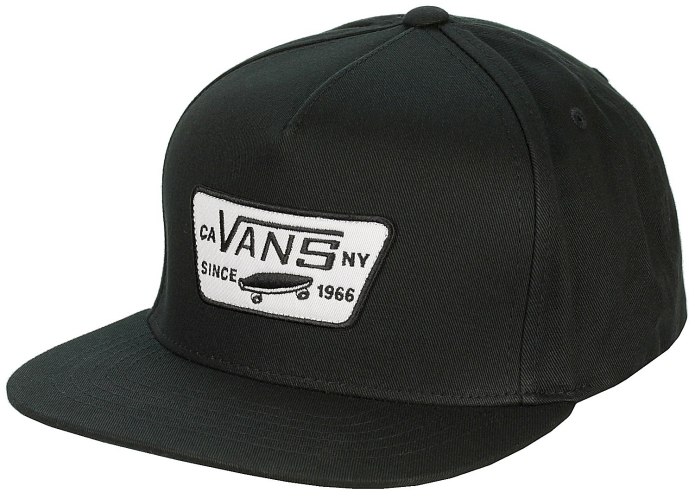 Бейсболка vans черная