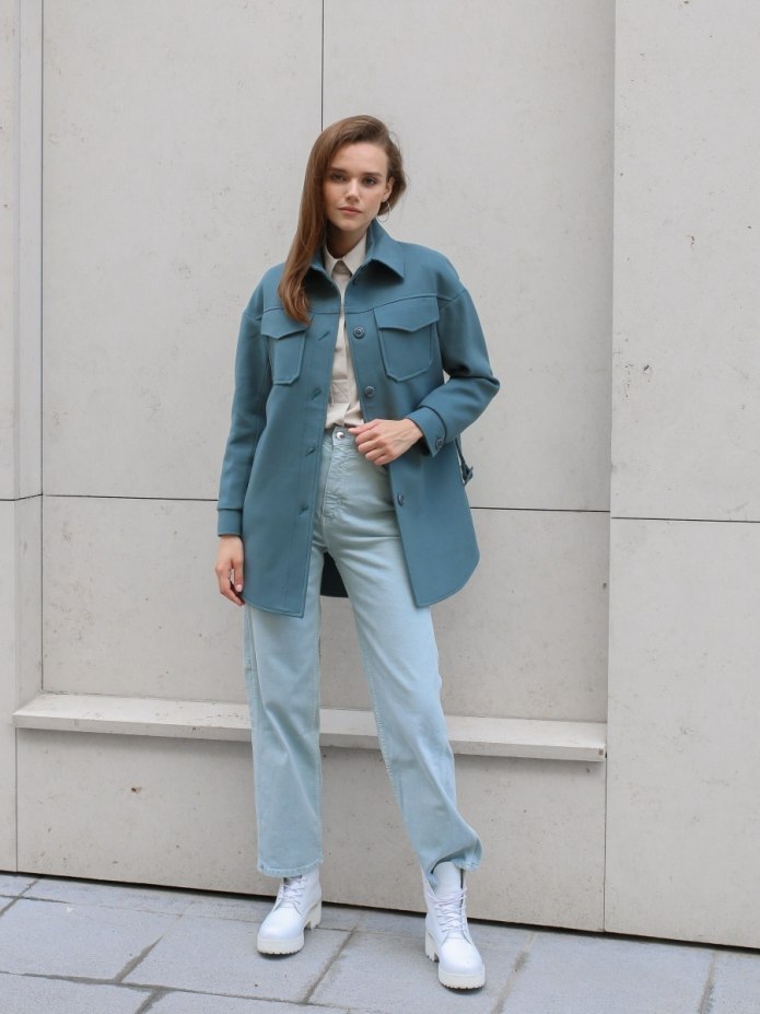 Пальто оверсайз Street Style