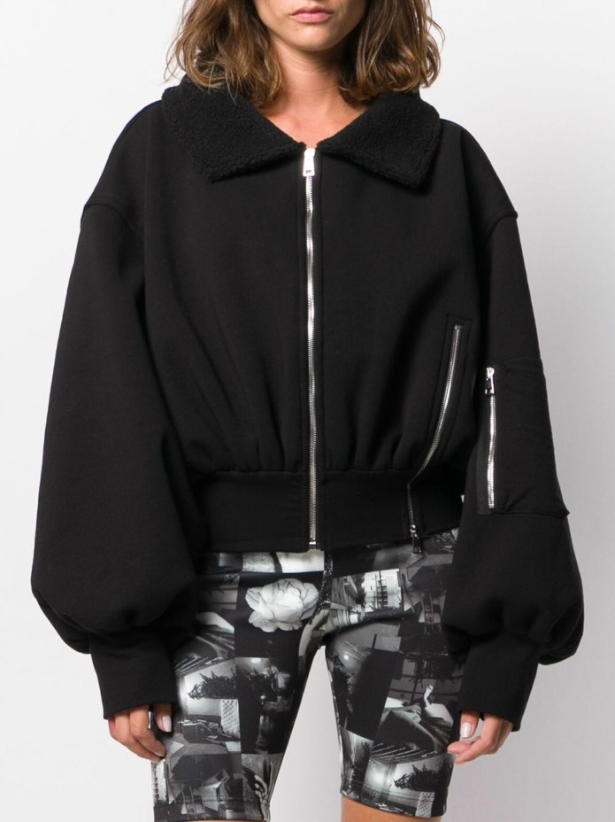 Бомбер Oversize Zara