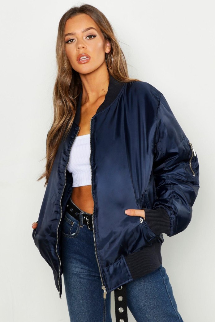 Oversized куртка пилот