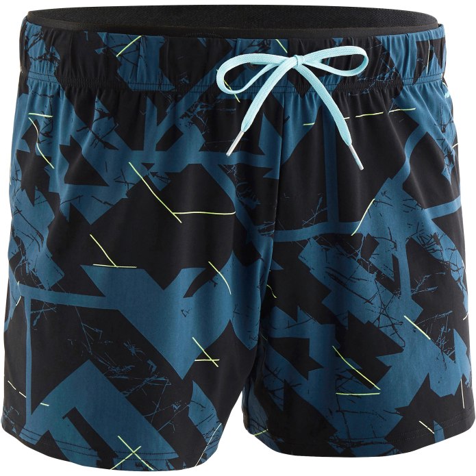 Плавки-шорты мужские синие Swimshort 100 Basic
