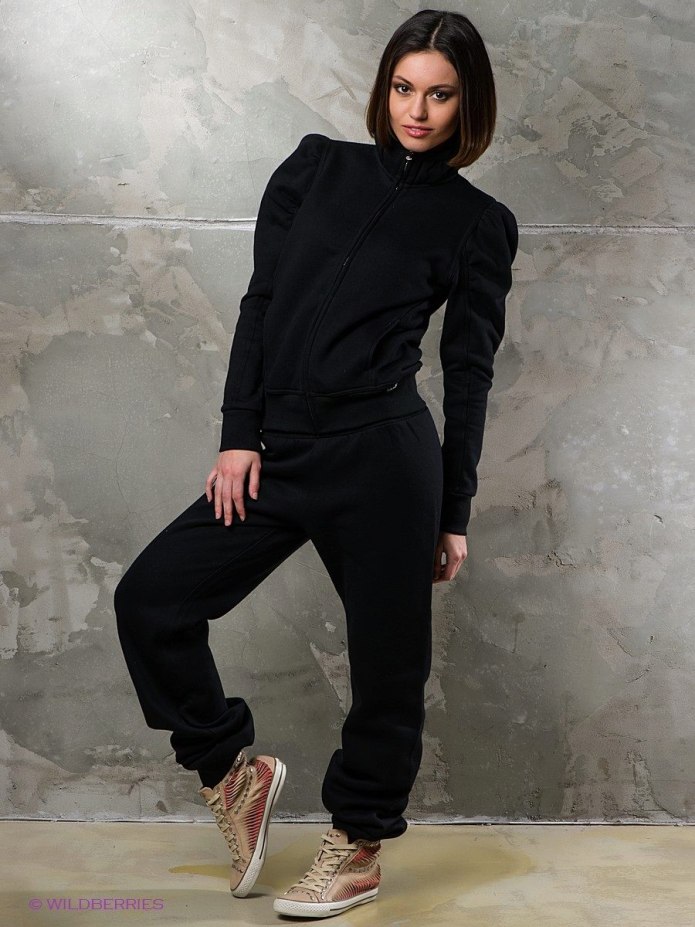 Спортивный костюм Titus woman черный