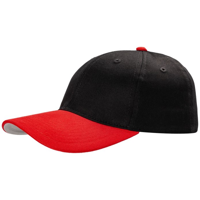 Бейсболка Unit Snapback с прямым козырьком, черная