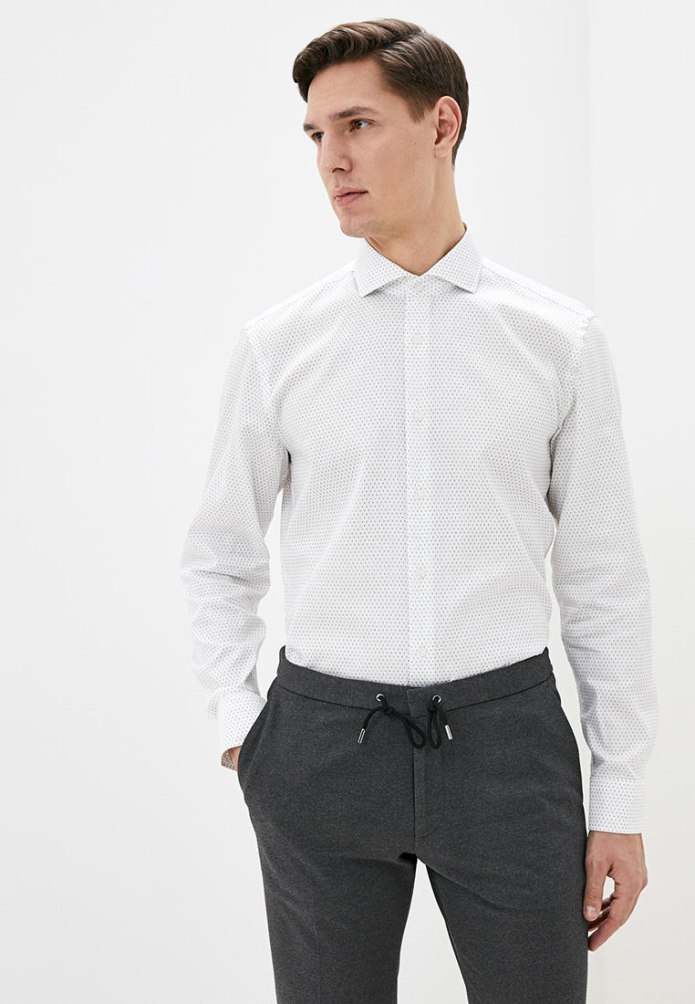 Рубашка Hugo Boss мужские в полоску