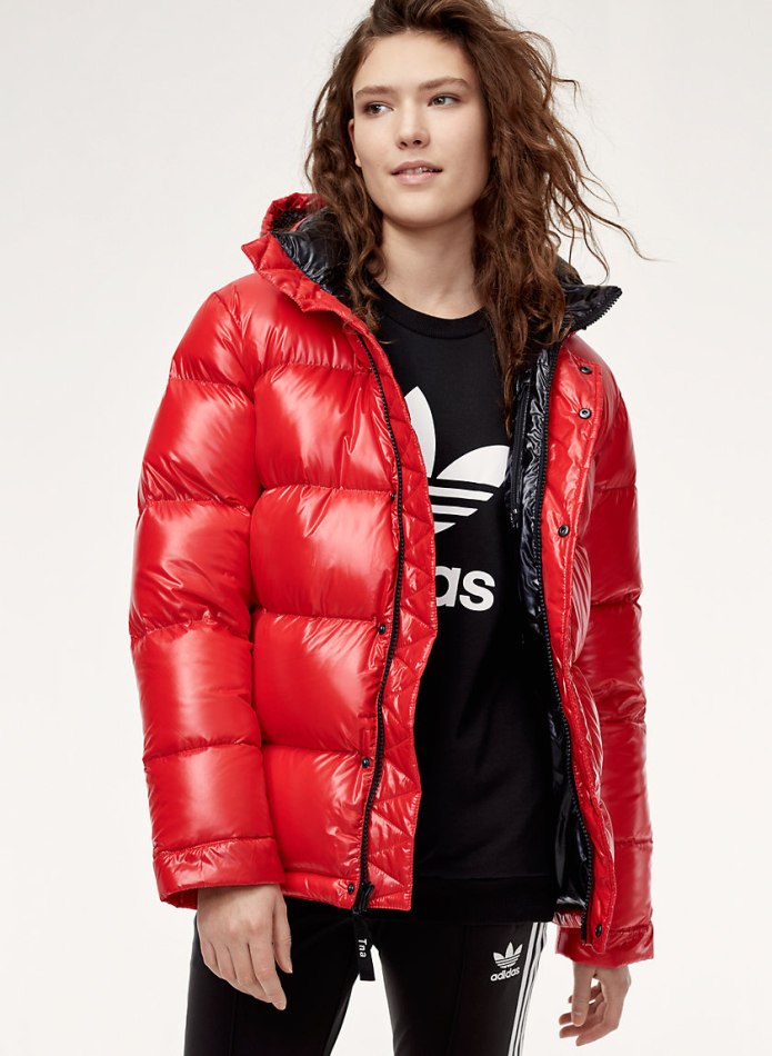 Пуховик Valentino Red красный