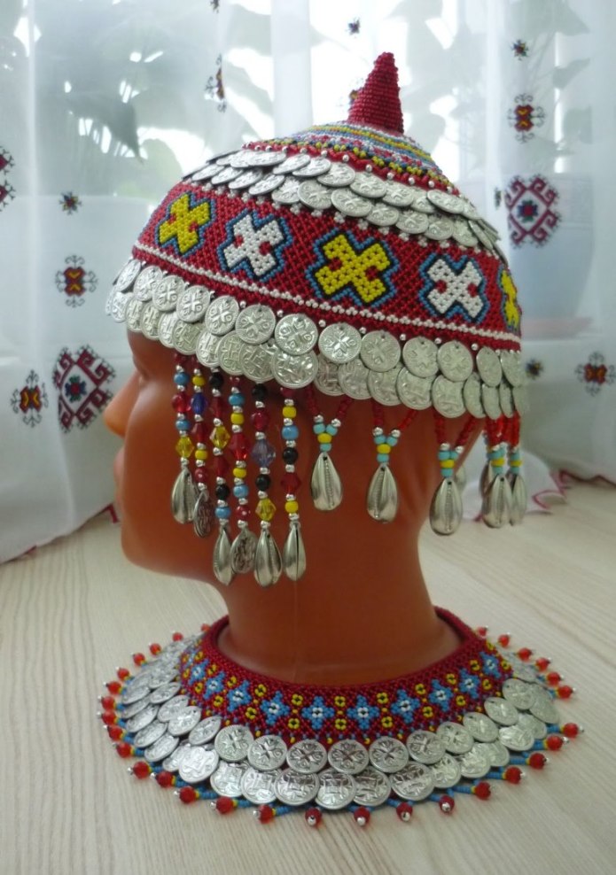 Чувашский национальный костюм хушпу