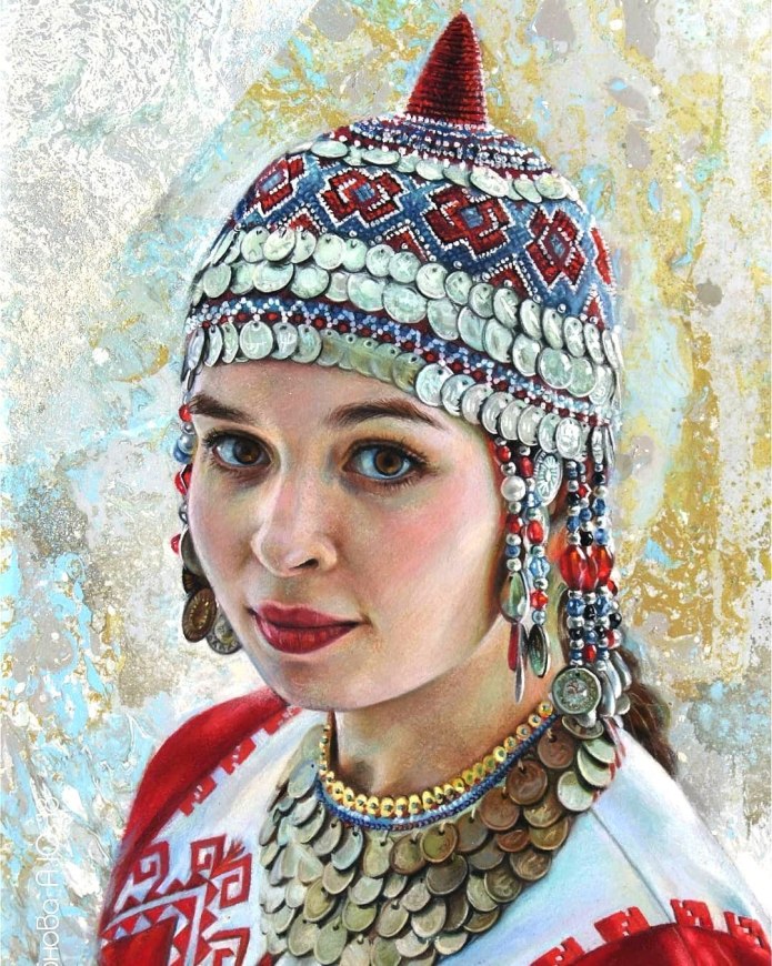 Чувашская кукла в тухья