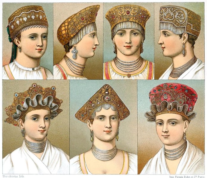 Сорока, Кичка, кокошник