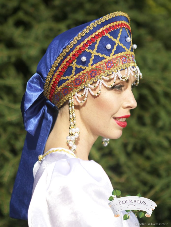 Кокошник головной убор древней Руси