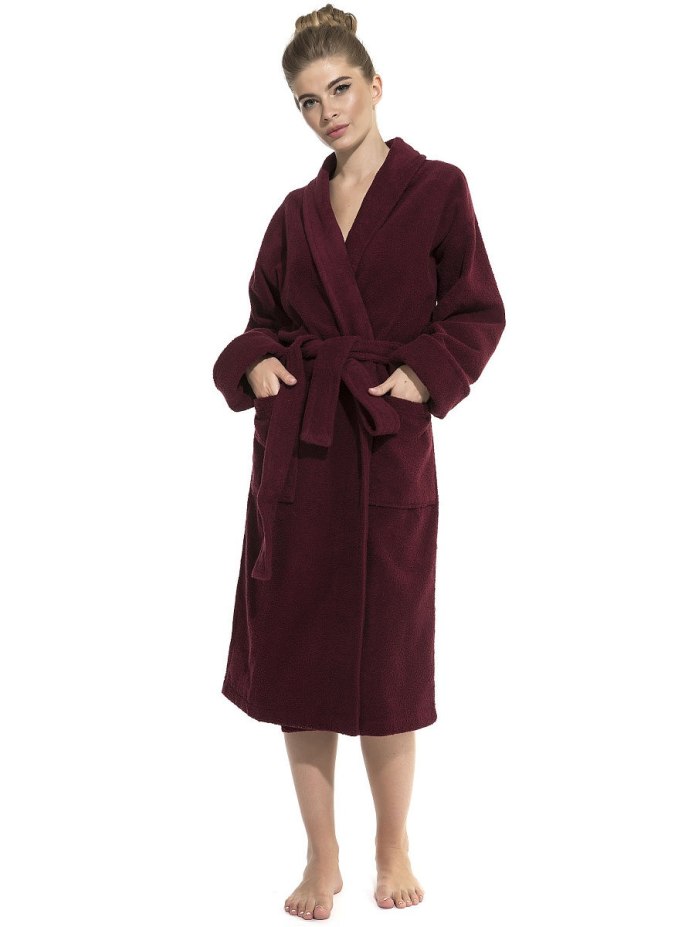Халат вафельный Jacquard line