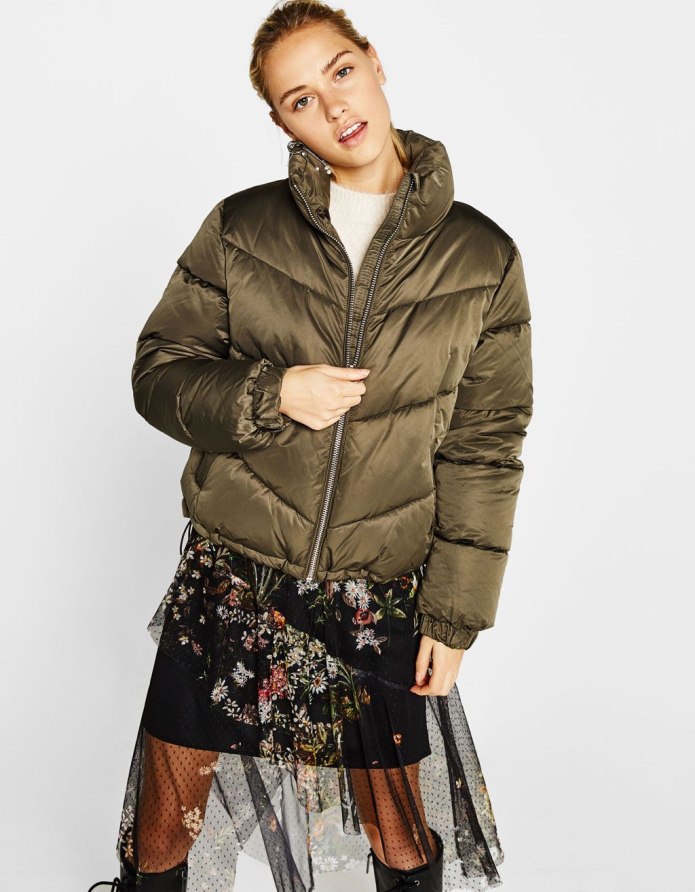Куртка Bershka Puffer Jacket