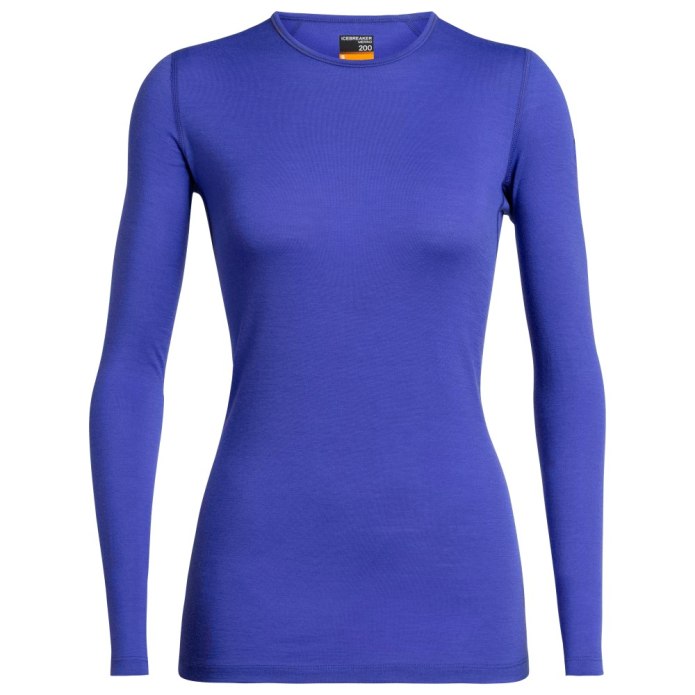 Icebreaker® Oasis body Fit 200 long Sleeve zip Neck