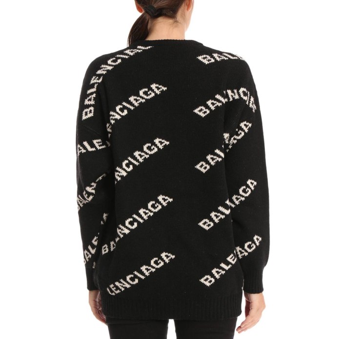 Balenciaga кофта черная Oversized