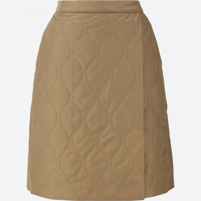 Uniqlo юбка стеганая